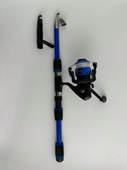 1.8M Telescopic Fishing Rod & Reel Combo Set