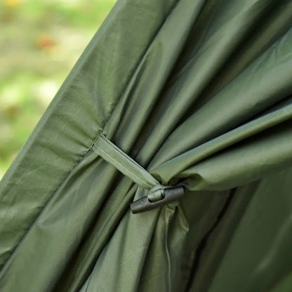 4-in-1 Foldable Camping Cot with Tent, Air Mattress & Bedspread