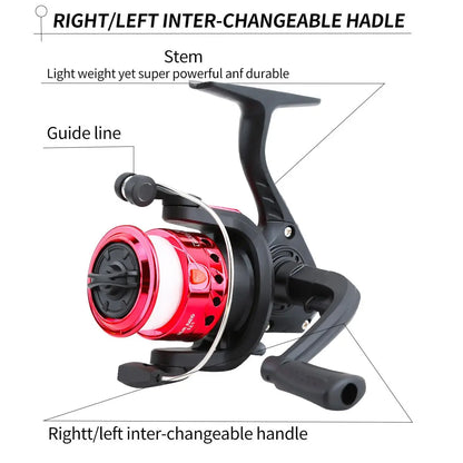 1.8M Telescopic Fishing Rod & Reel Combo Set