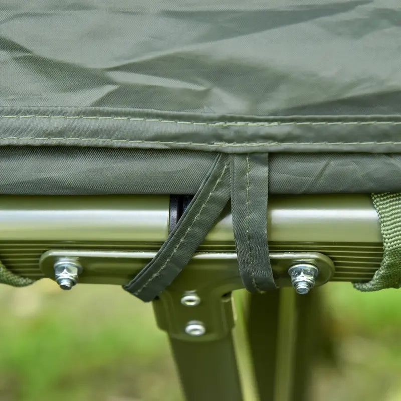 4-in-1 Foldable Camping Cot with Tent, Air Mattress & Bedspread