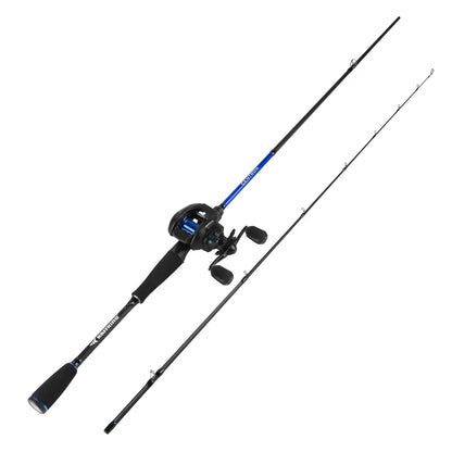 IM6 Graphite Casting Rod & Reel Combo, 2-Piece Fishing Rod with EVA Handle