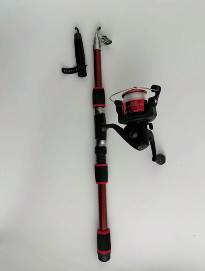 1.8M Telescopic Fishing Rod & Reel Combo Set